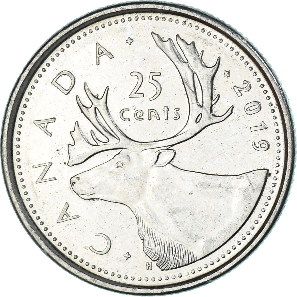 Moneta, Canada, 25 Cents, 2019
