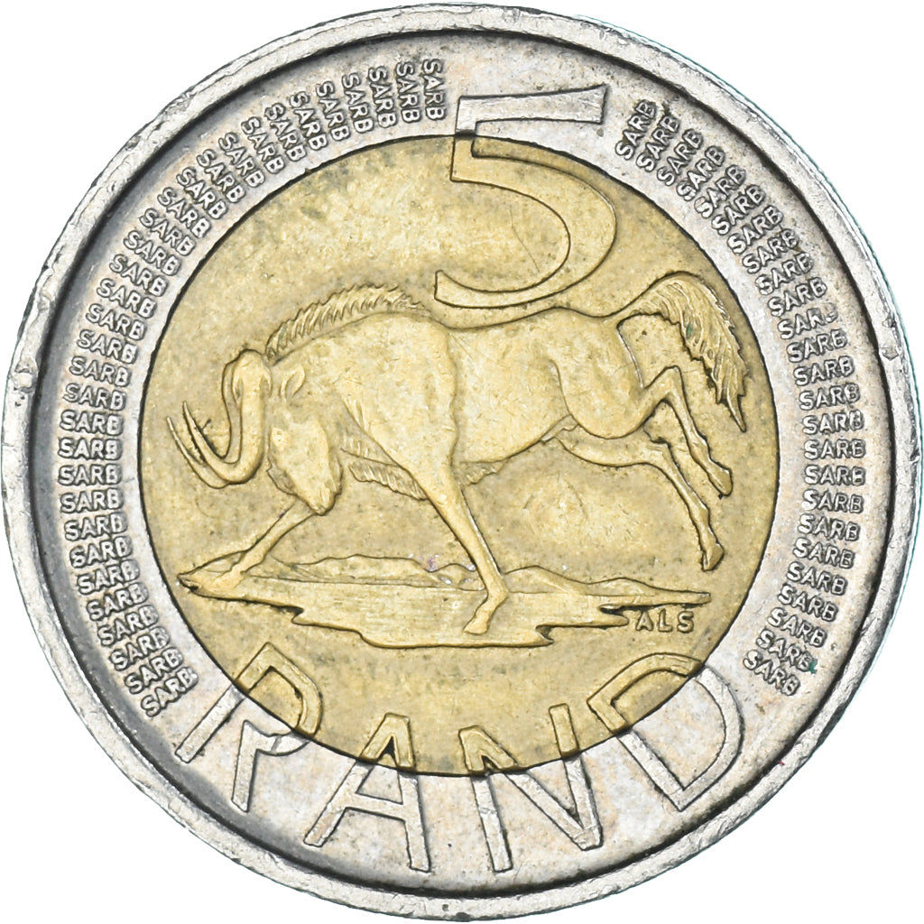 Coin, South Africa, 5 Rand, 2015