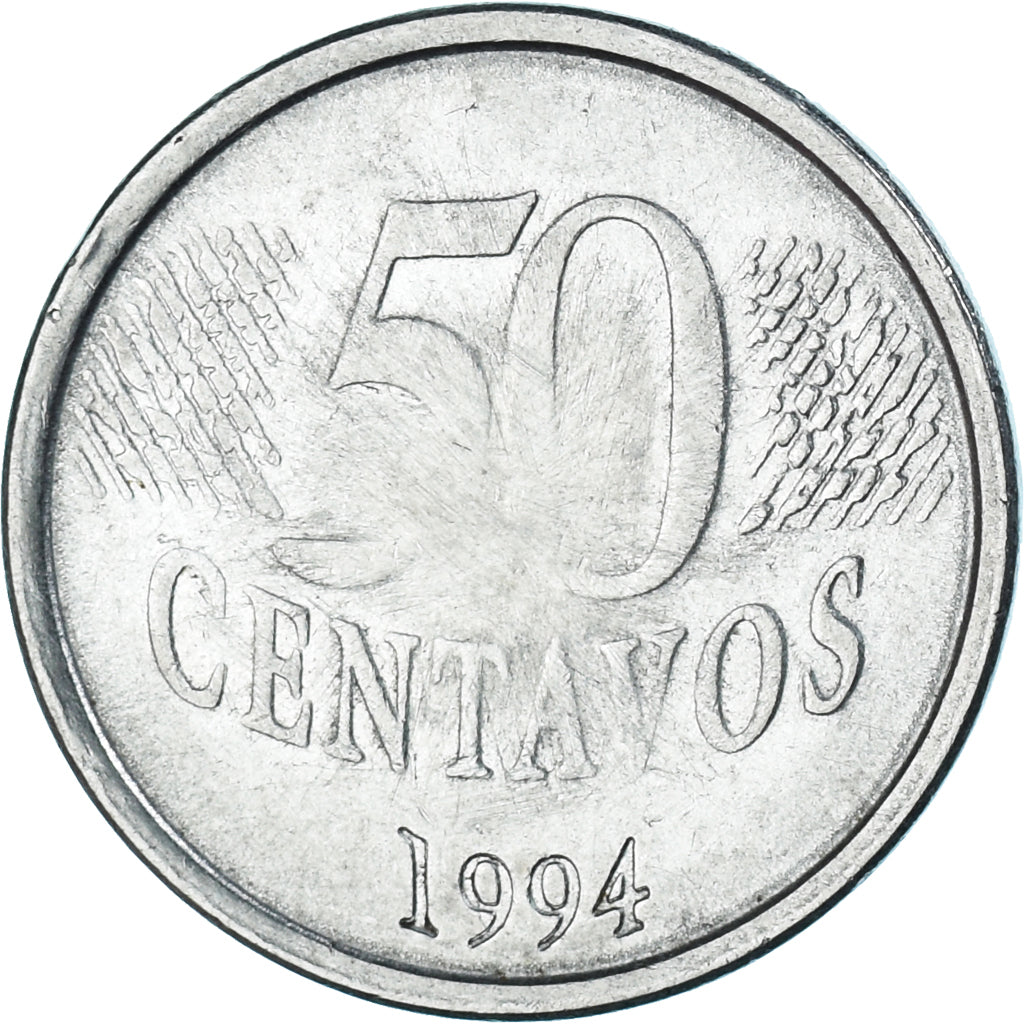 Moneta, Brazylia, 50 Centavos, 1994
