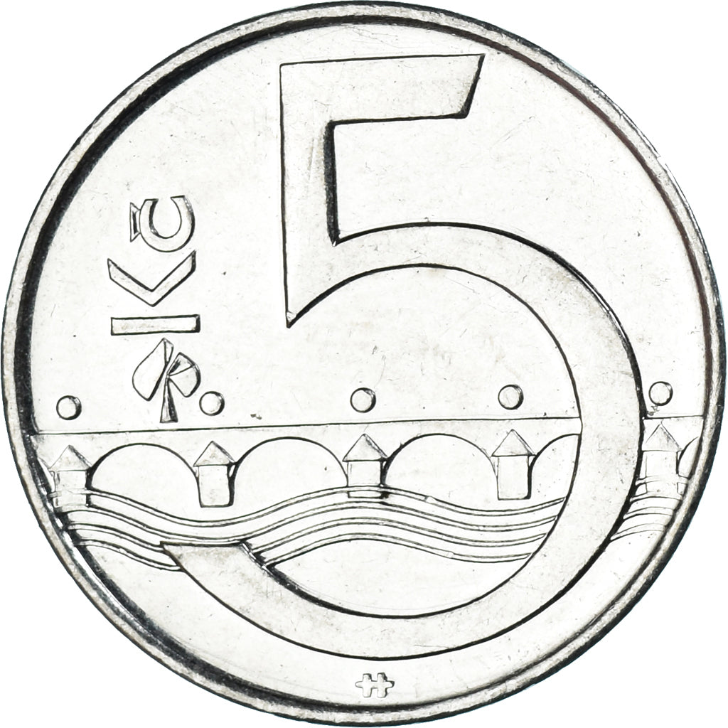 Coin, Czech Republic, 5 Korun, 2019