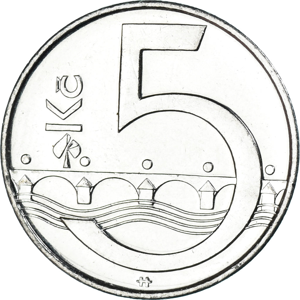 Coin, Czech Republic, 5 Korun, 2019