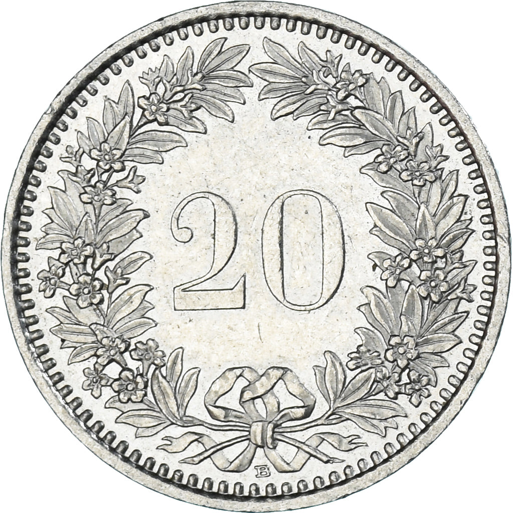 Svizzera, 20 Rappen, 2003, Nichel, BB