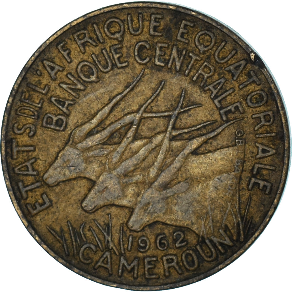 Coin, EQUATORIAL AFRICAN STATES, 5 Francs, 1962