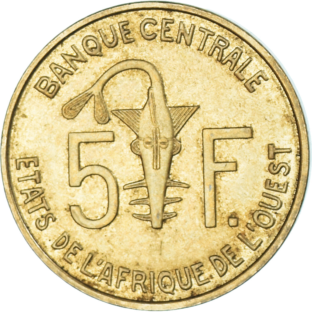 Monnaie, Communauté économique des États de l'Afrique de l'Ouest, 5 Francs
