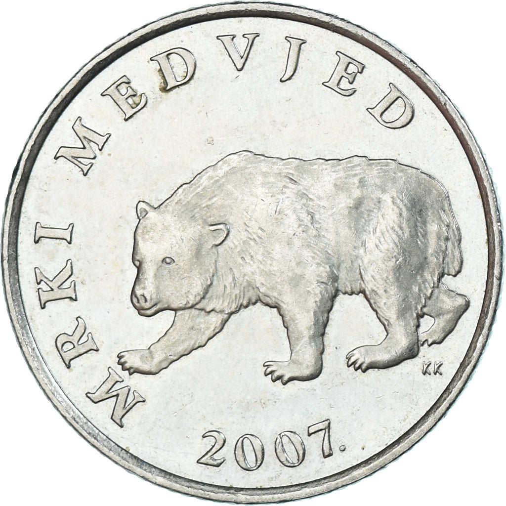Moneta, Chorwacja, 5 Kuna, 2007