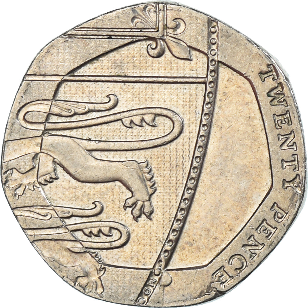 Moneda, Gran Bretaña, 20 Pence, 2010