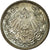 Moneta, NIEMCY - IMPERIUM, 1/2 Mark, 1913, Berlin, MS(63), Srebro, KM:17