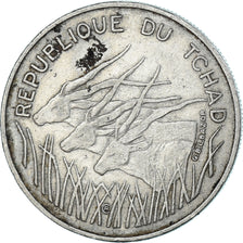 Monnaie, Tchad, 100 Francs, 1975