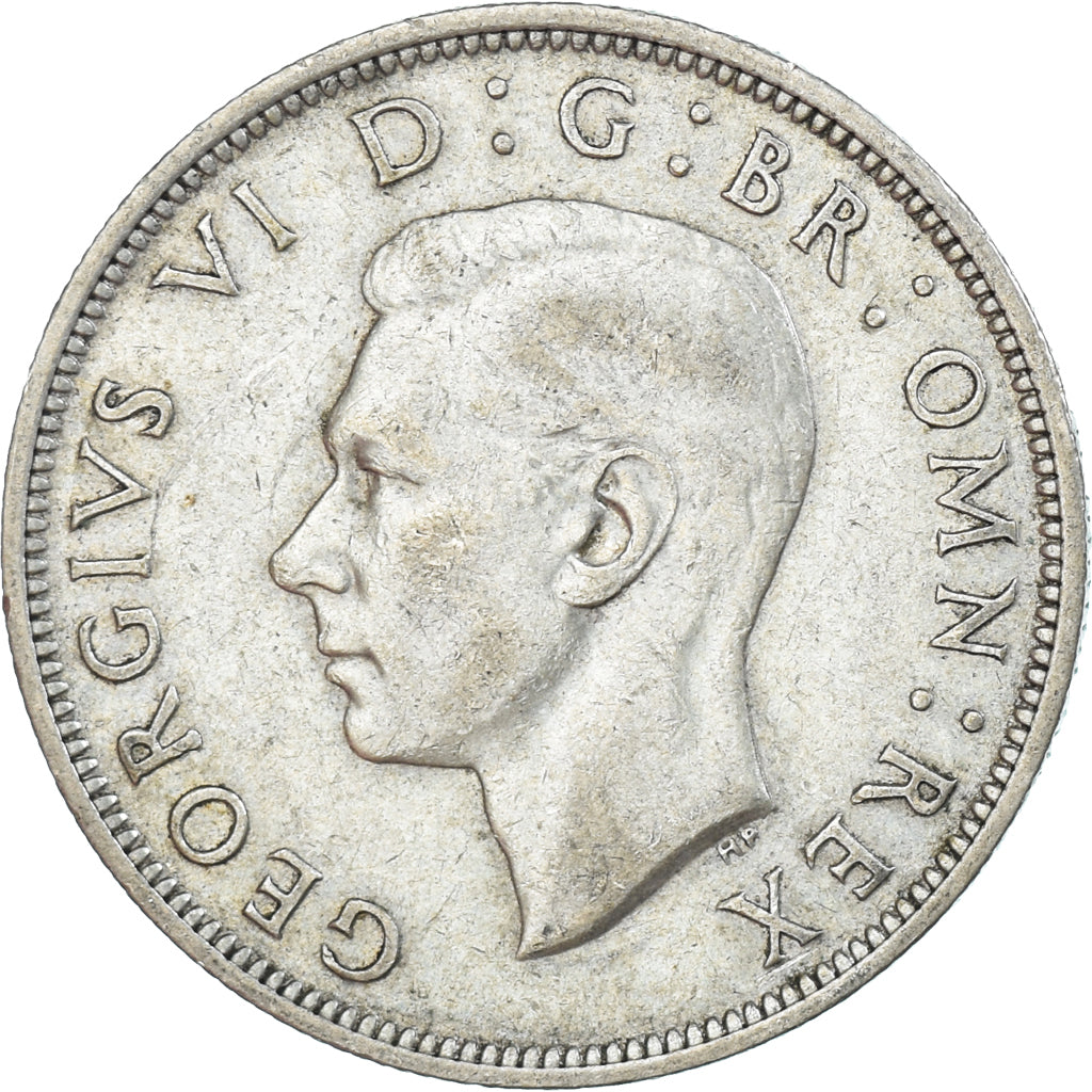 Moeda, Grã-Bretanha, 1/2 Crown, 1946
