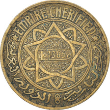 Monnaie, Maroc, 5 Francs, 1365