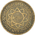 Monnaie, Maroc, 5 Francs, 1365