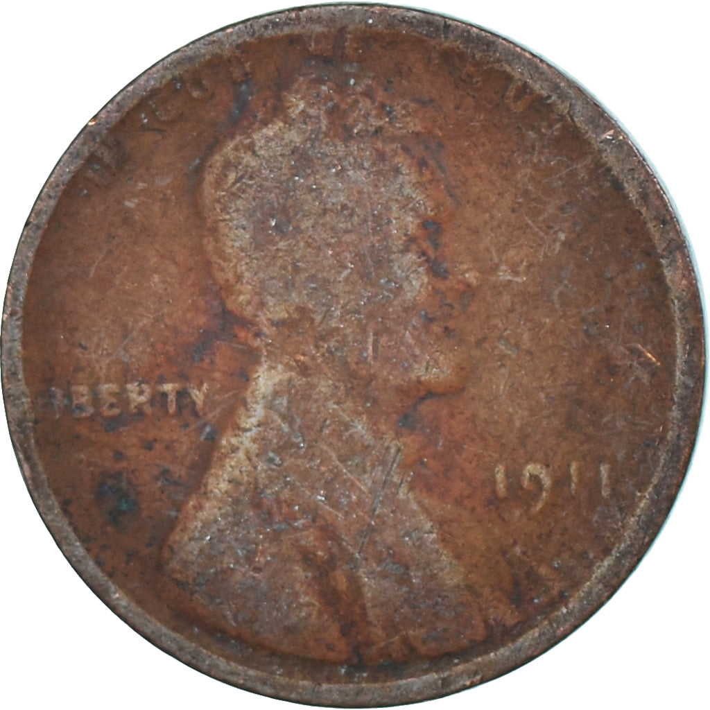 Monnaie, États-Unis, Cent, 1911