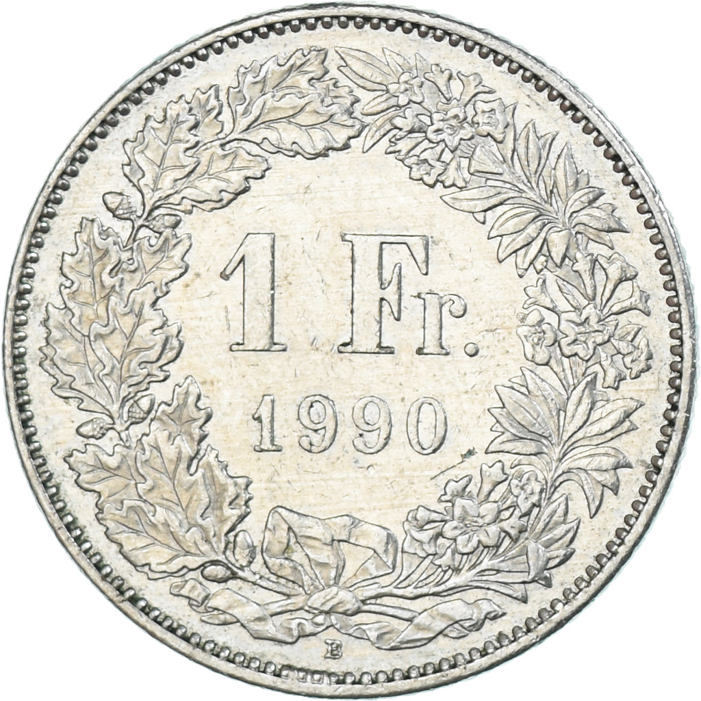 Moneta, Svizzera, Franc, 1990