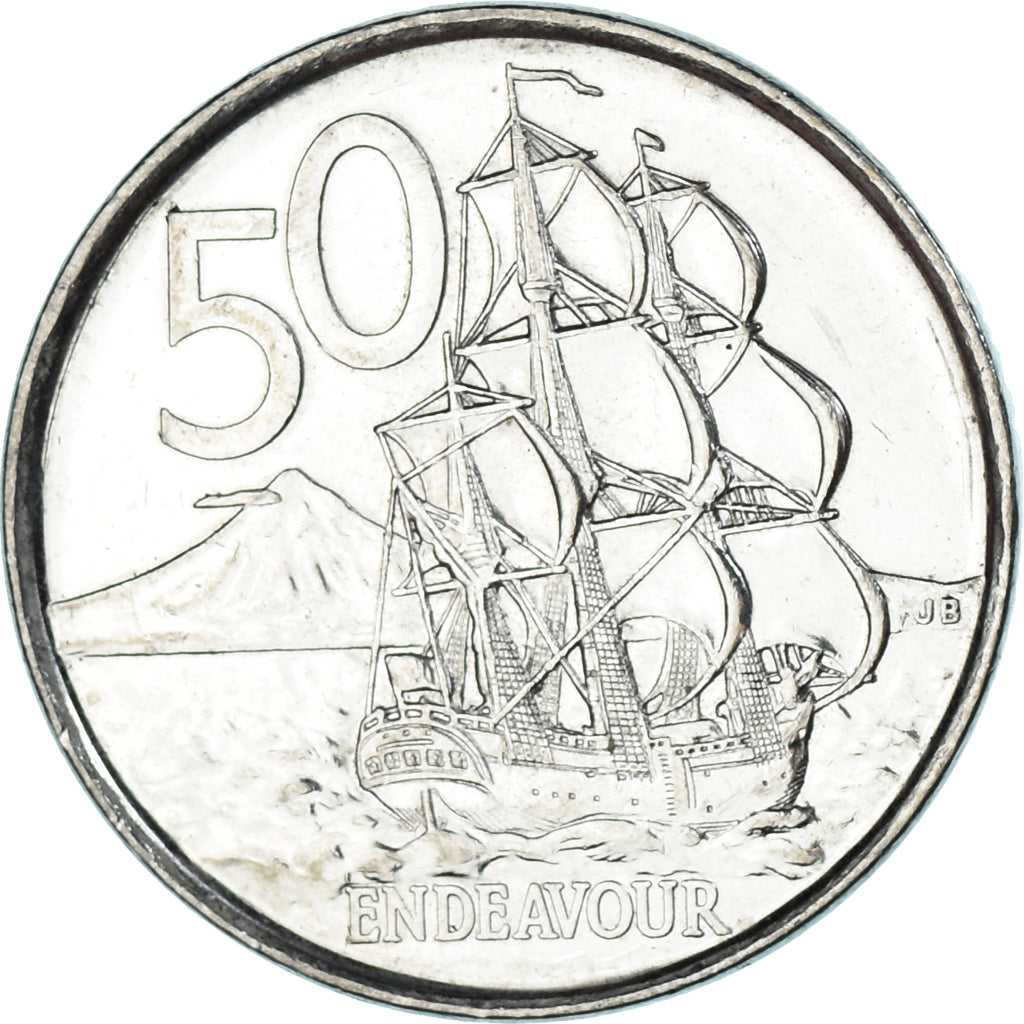 Monnaie, Nouvelle-Zélande, 50 Cents, 2006