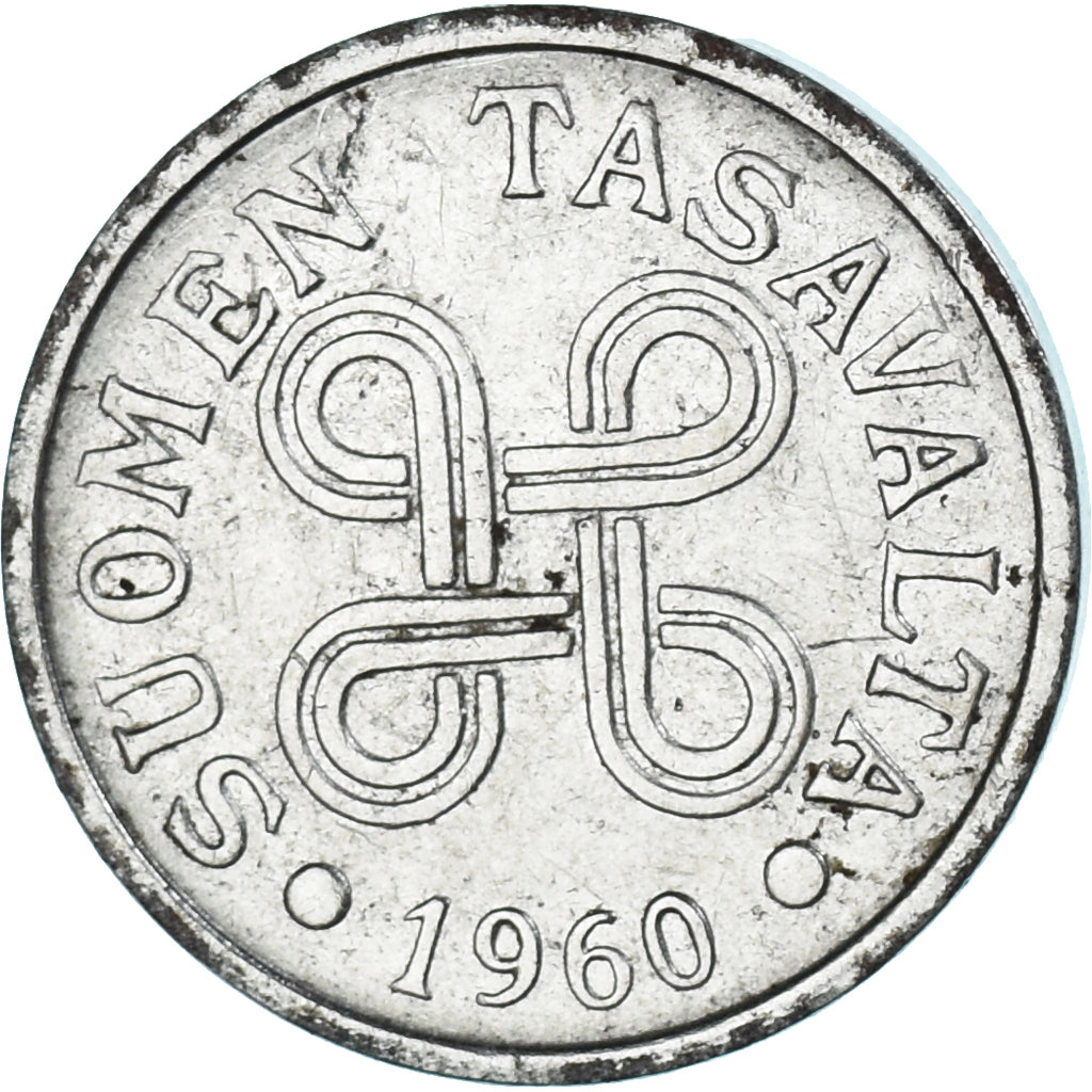 Moneta, Finlandia, 5 Markkaa, 1960