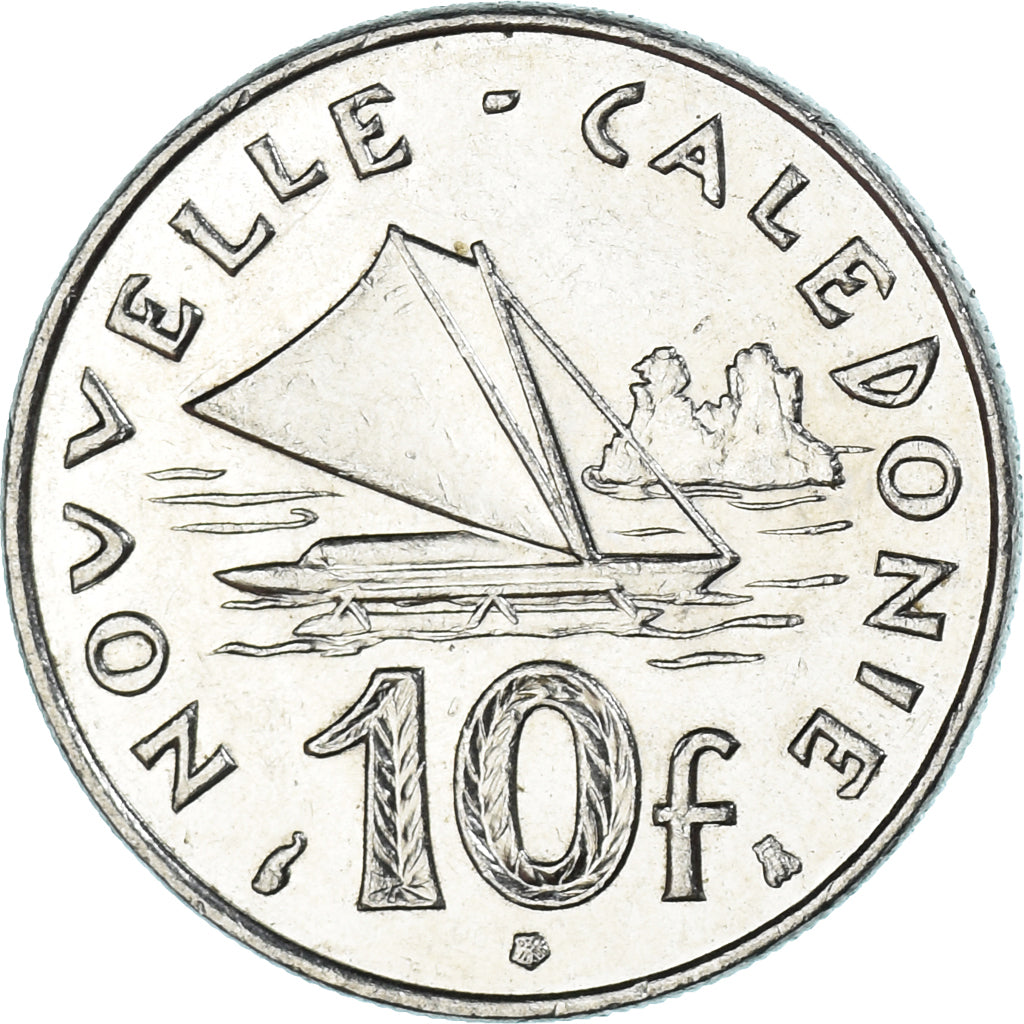 Monnaie, Nouvelle-Calédonie, 10 Francs, 1996