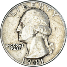 Moeda, Estados Unidos da América, Quarter, 1941