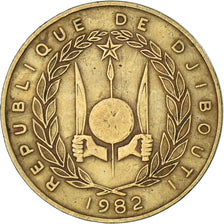 Monnaie, Djibouti, 20 Francs, 1982