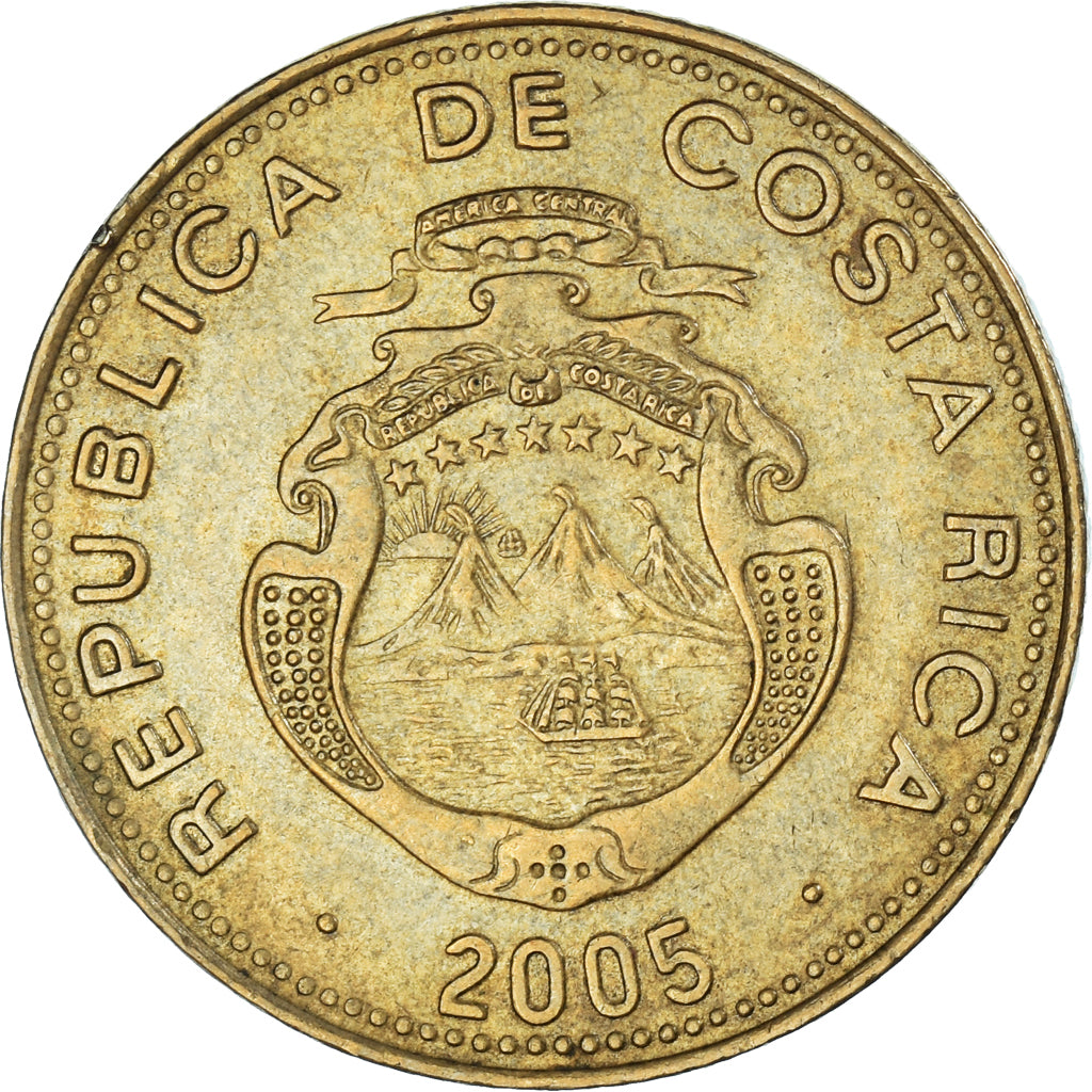 Moneta, Costa Rica, 500 Colones, 2005