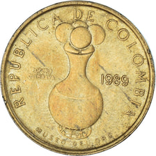 Moneta, Colombia, 20 Pesos, 1989