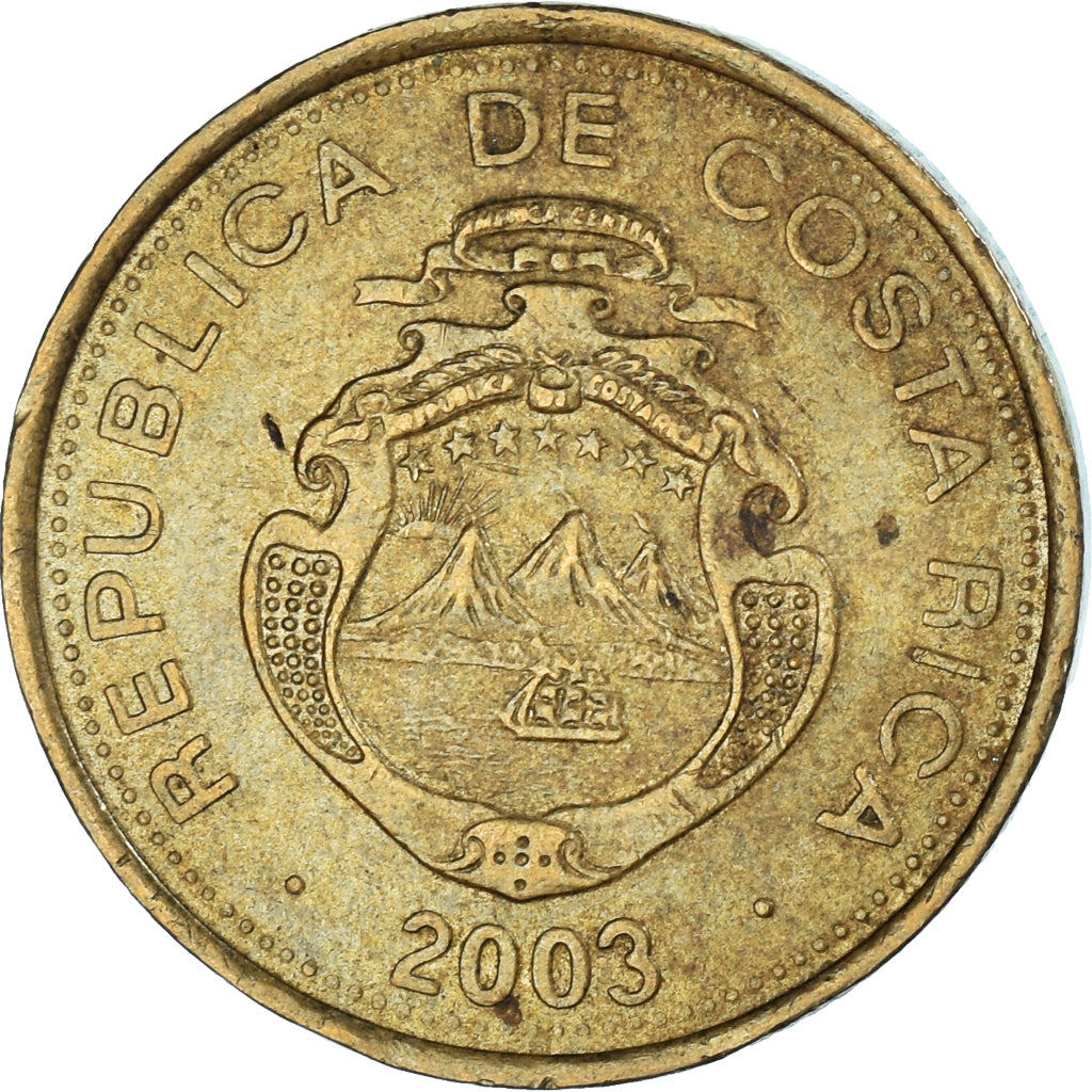 Moneta, Costa Rica, 25 Colones, 2003