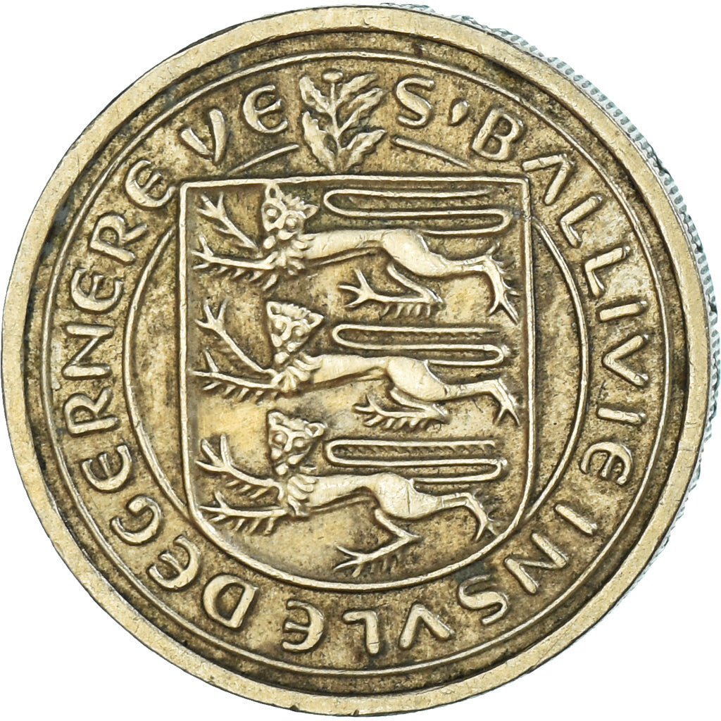 Moneta, Guernsey, Pound, 1981