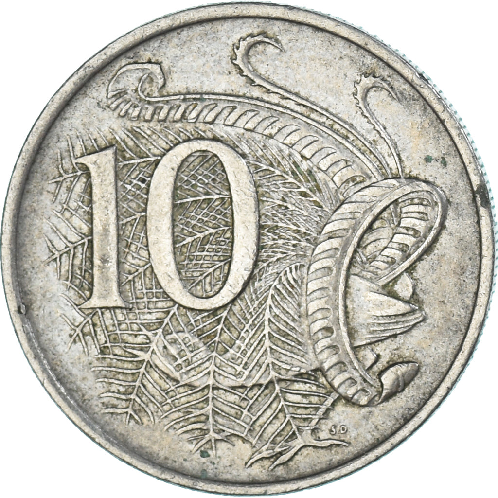 Moneta, Australia, 10 Cents, 1980