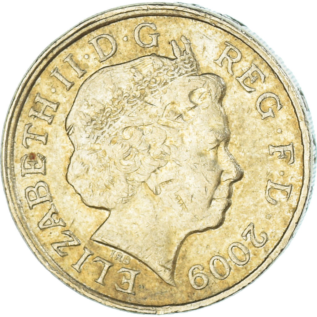 Münze, Großbritannien, Pound, 2009