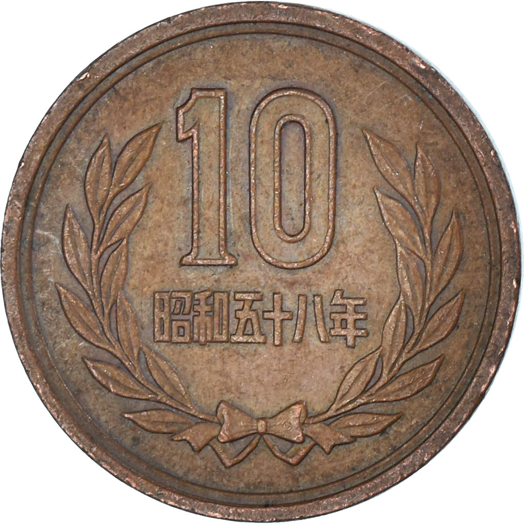 Munten, Japan, 10 Yen, 1982