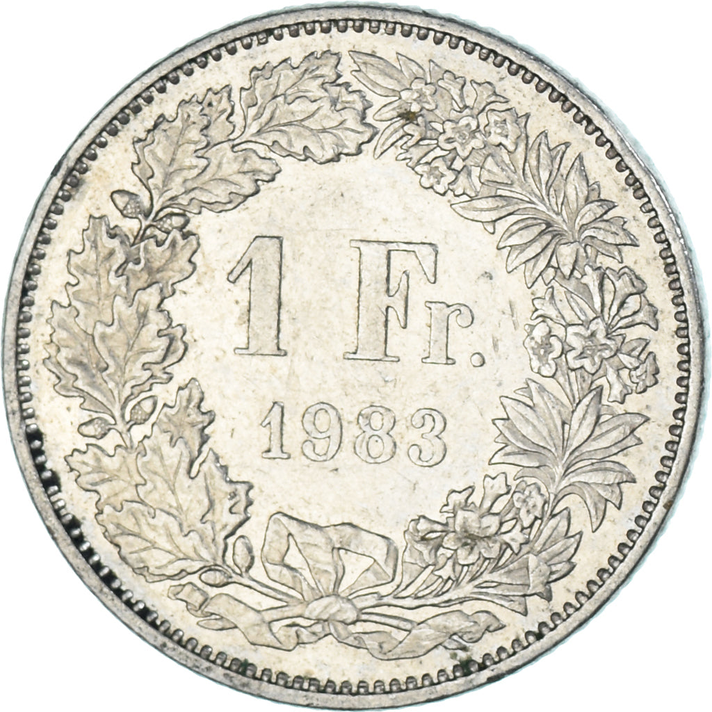 Coin, Switzerland, Franc, 1983
