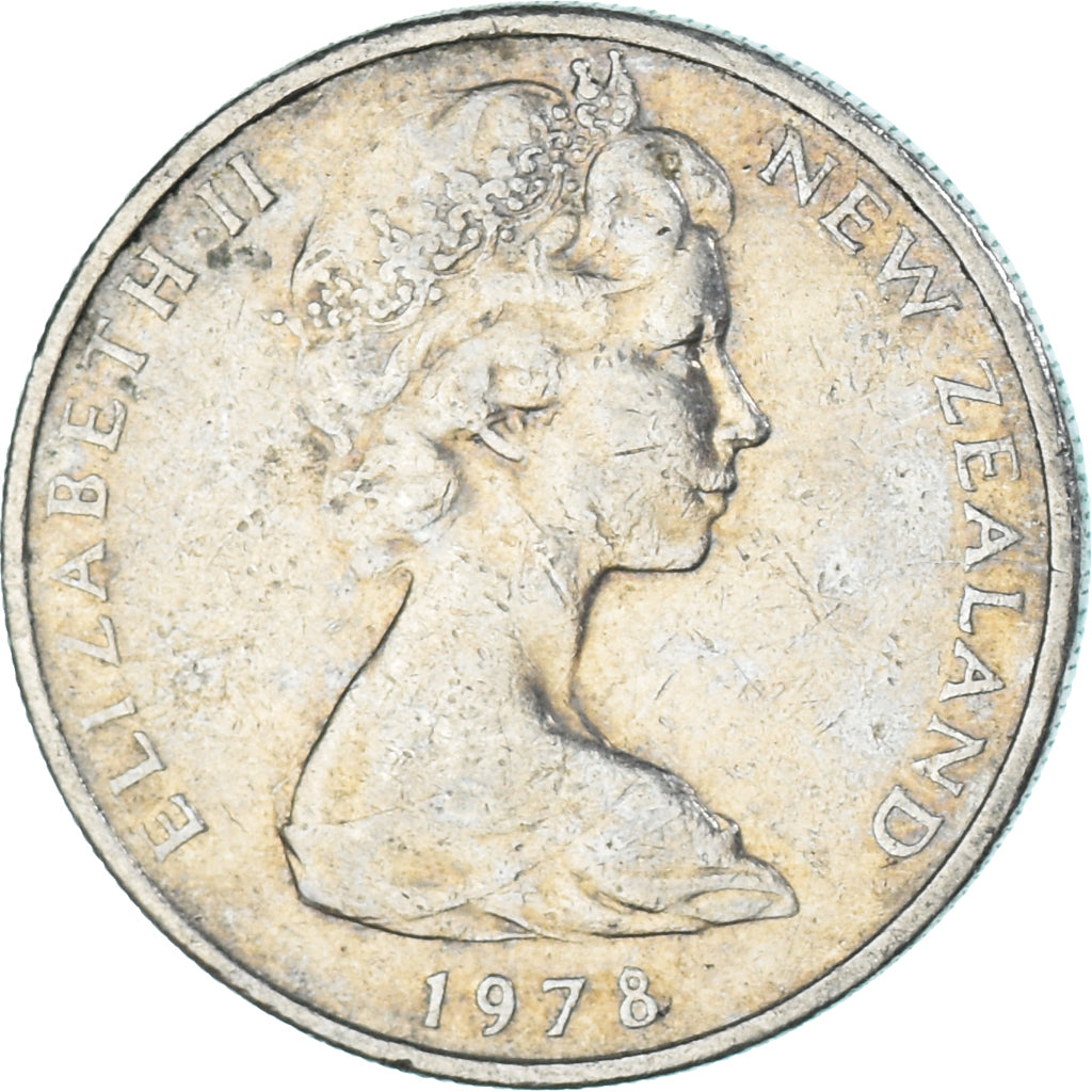 Moneta, Nowa Zelandia, 10 Cents, 1978