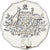 Coin, Australia, 50 Cents, 2001