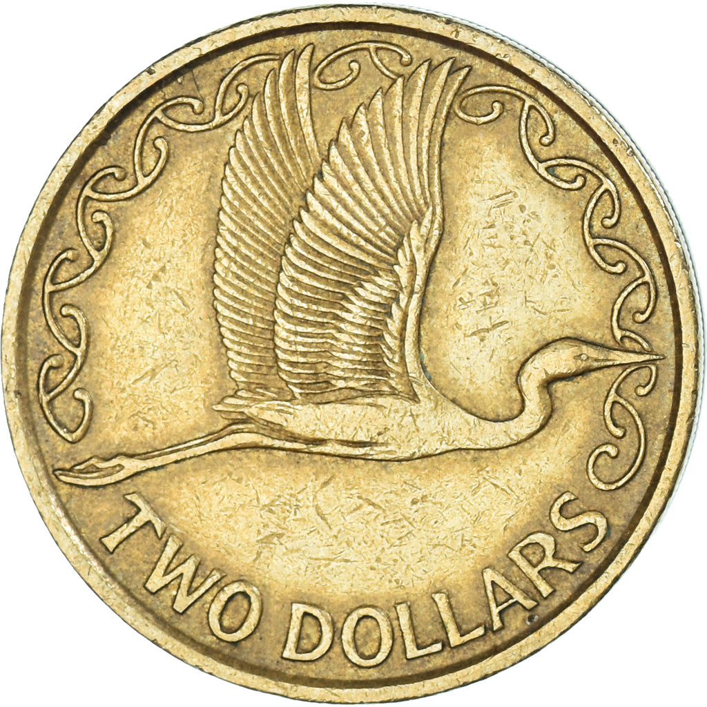 Monnaie, Nouvelle-Zélande, 2 Dollars, 1991