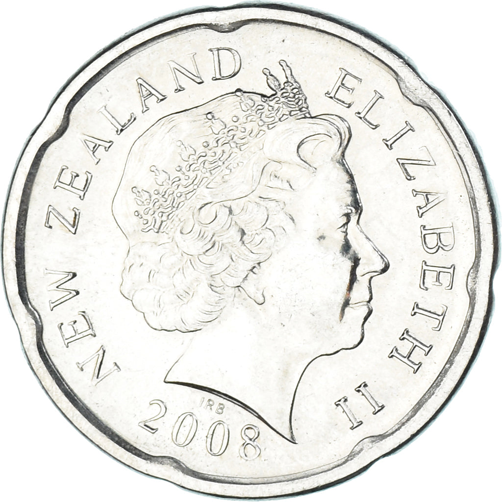 Moneta, Nowa Zelandia, 20 Cents, 2008