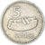 Coin, Fiji, 5 Cents, 1981