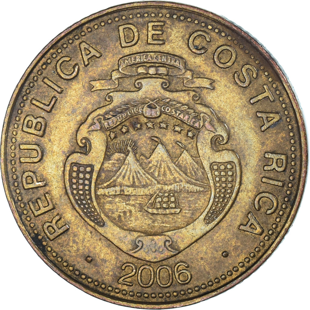 Münze, Costa Rica, 50 Colones, 2006