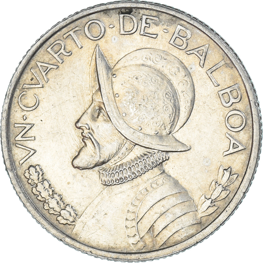Coin, Panama, 1/4 Balboa, 1983