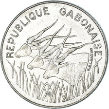 Coin, Gabon, 100 Francs, 1982