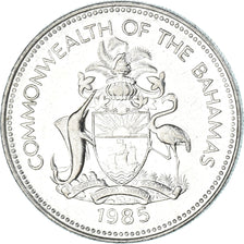 Monnaie, Bahamas, 25 Cents, 1985