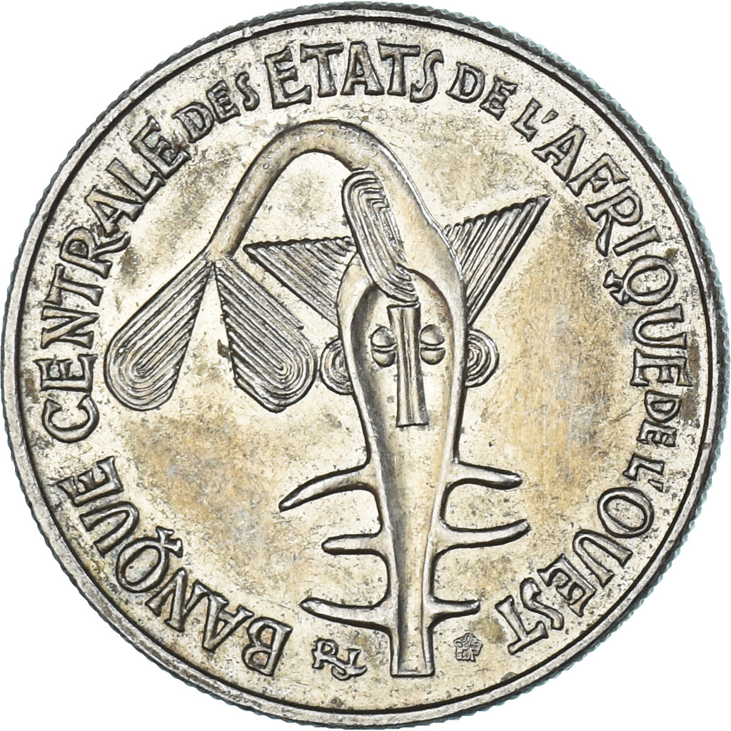 Moeda, Estados da África Ocidental, 50 Francs, 1990