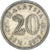 Coin, Malaysia, 20 Sen, 1977