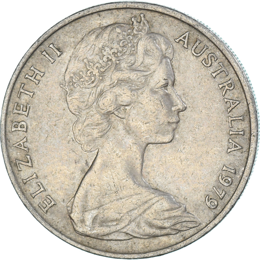 Moneta, Australia, 20 Cents, 1979