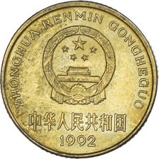 Moneta, Cina, 5 Yüan, 1992