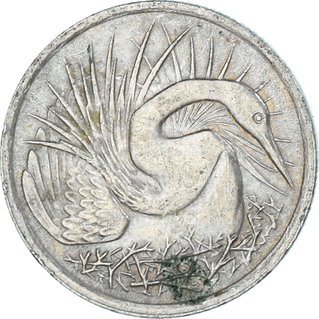 Moneta, Singapur, 5 Cents, 1977