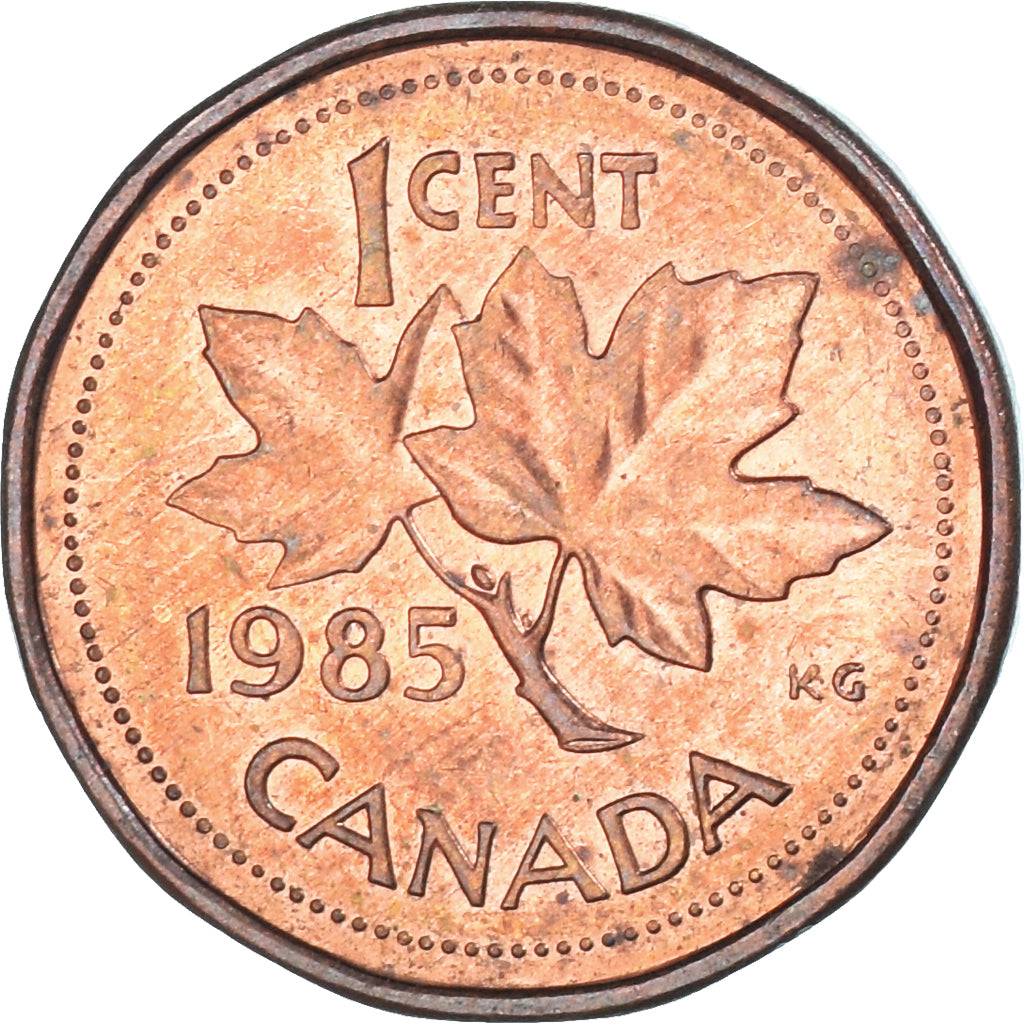Moneta, Canada, Cent, 1985