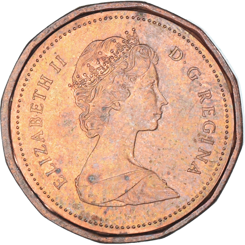 Coin, Canada, Cent, 1986