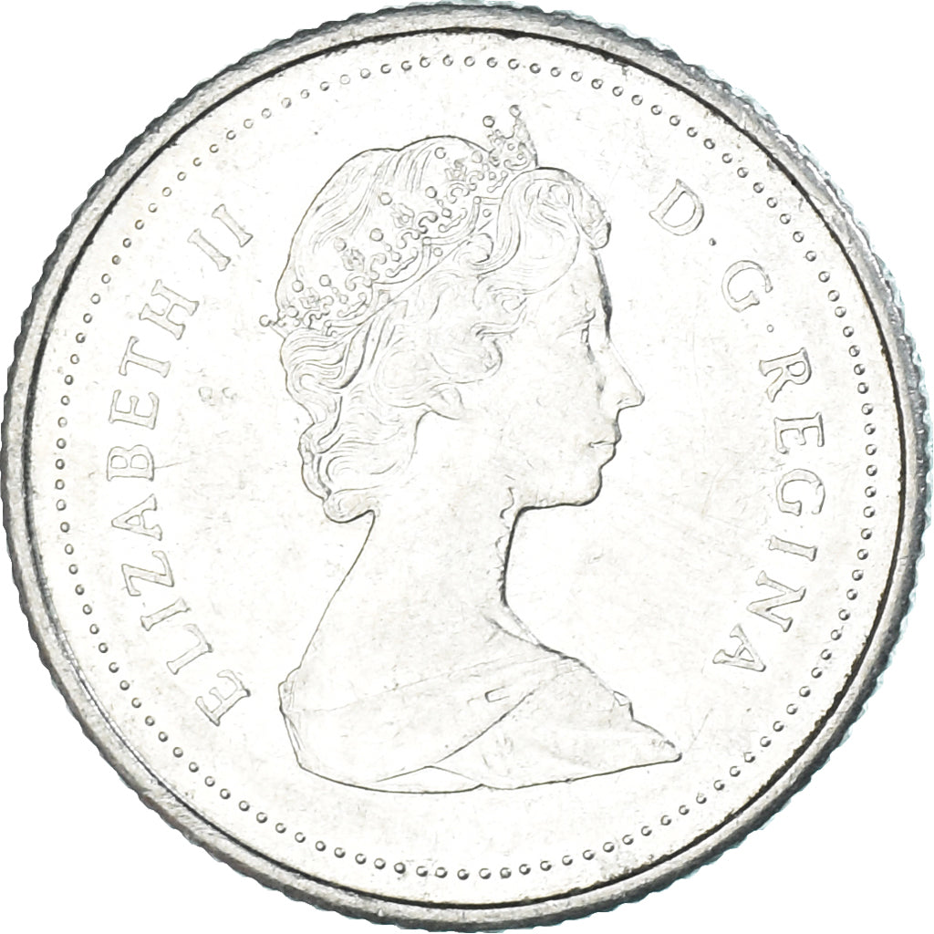 Coin, Canada, 10 Cents, 1984