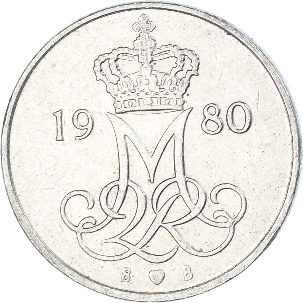 Münze, Dänemark, 10 Öre, 1980