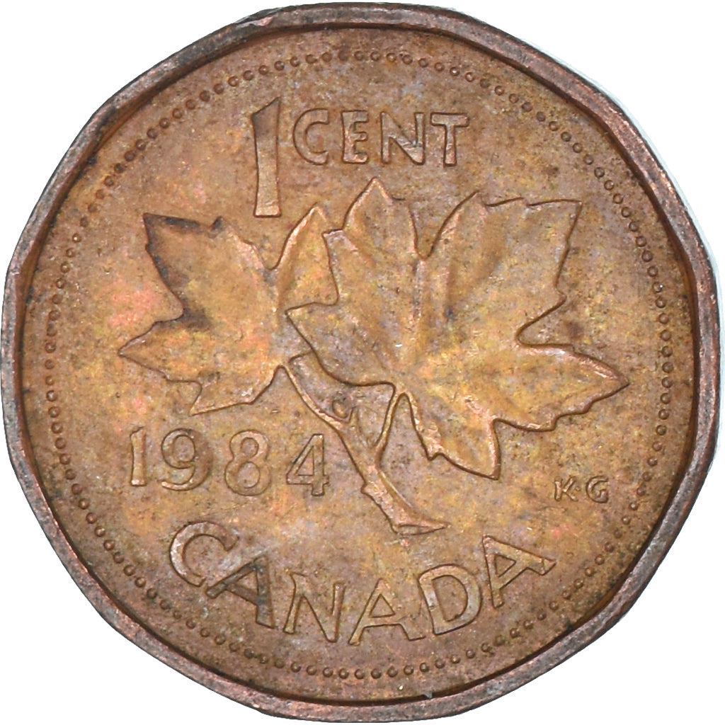 Moneta, Canada, Cent, 1984