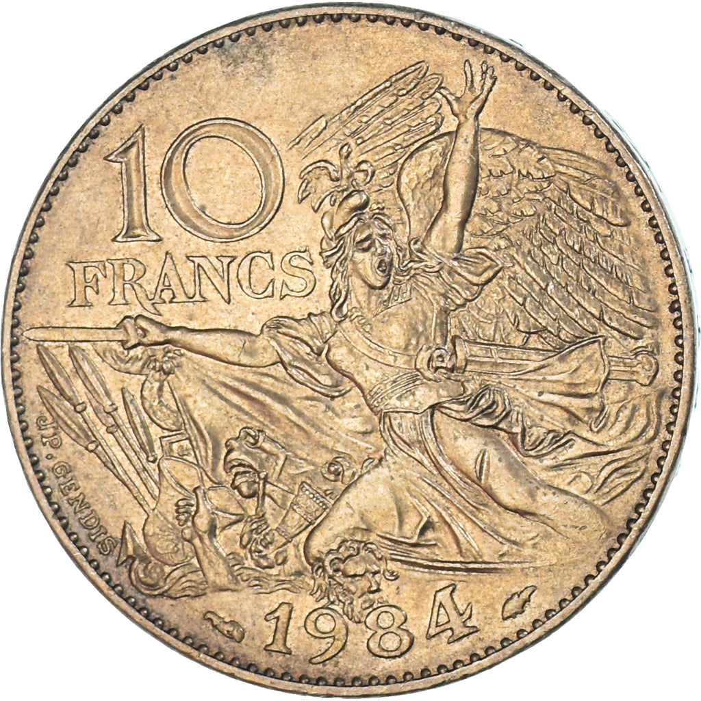 Munten, Frankrijk, 10 Francs, 1984
